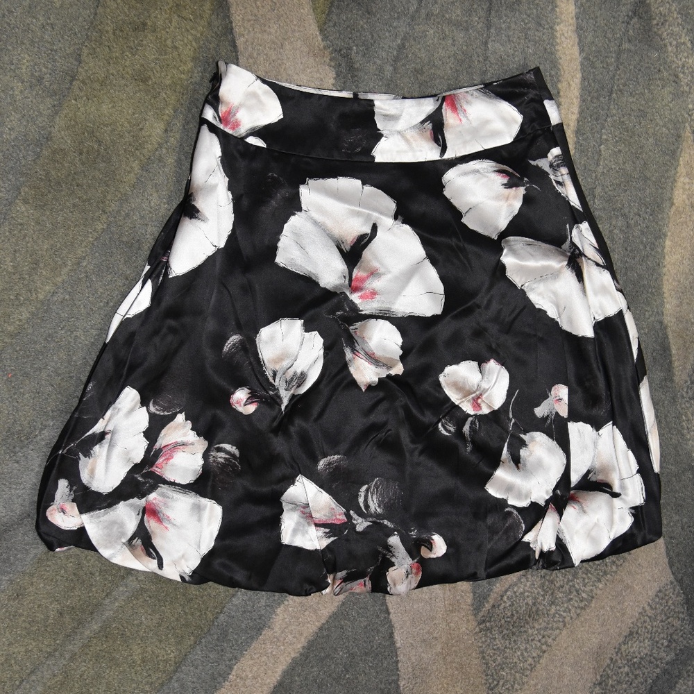 Black House White Market Floral Skirt